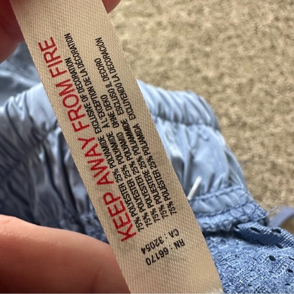 Free People Movement Women's Blue Utility Pants Casual‎ Cargo Size Large - Picture 10 of 10